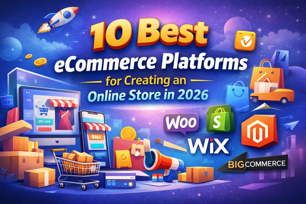 10 Best eCommerce Platforms for Creating an Online Store in 2026