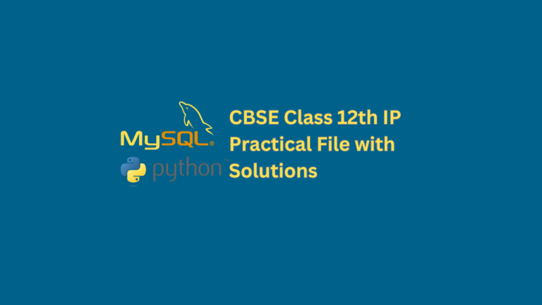 CBSE Class 12th IP Practical Solutions – A Comprehensive Guide