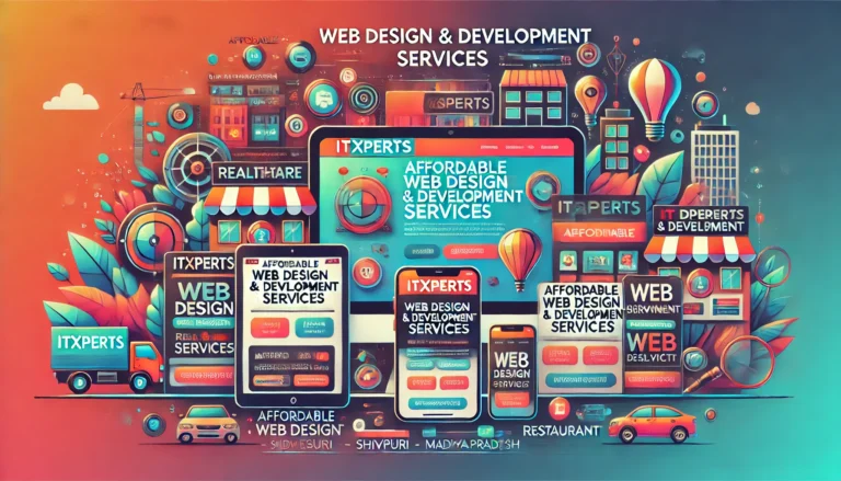 Affordable Web Design and Development Services for All Business Types in Shivpuri, Madhya Pradesh – Itxperts