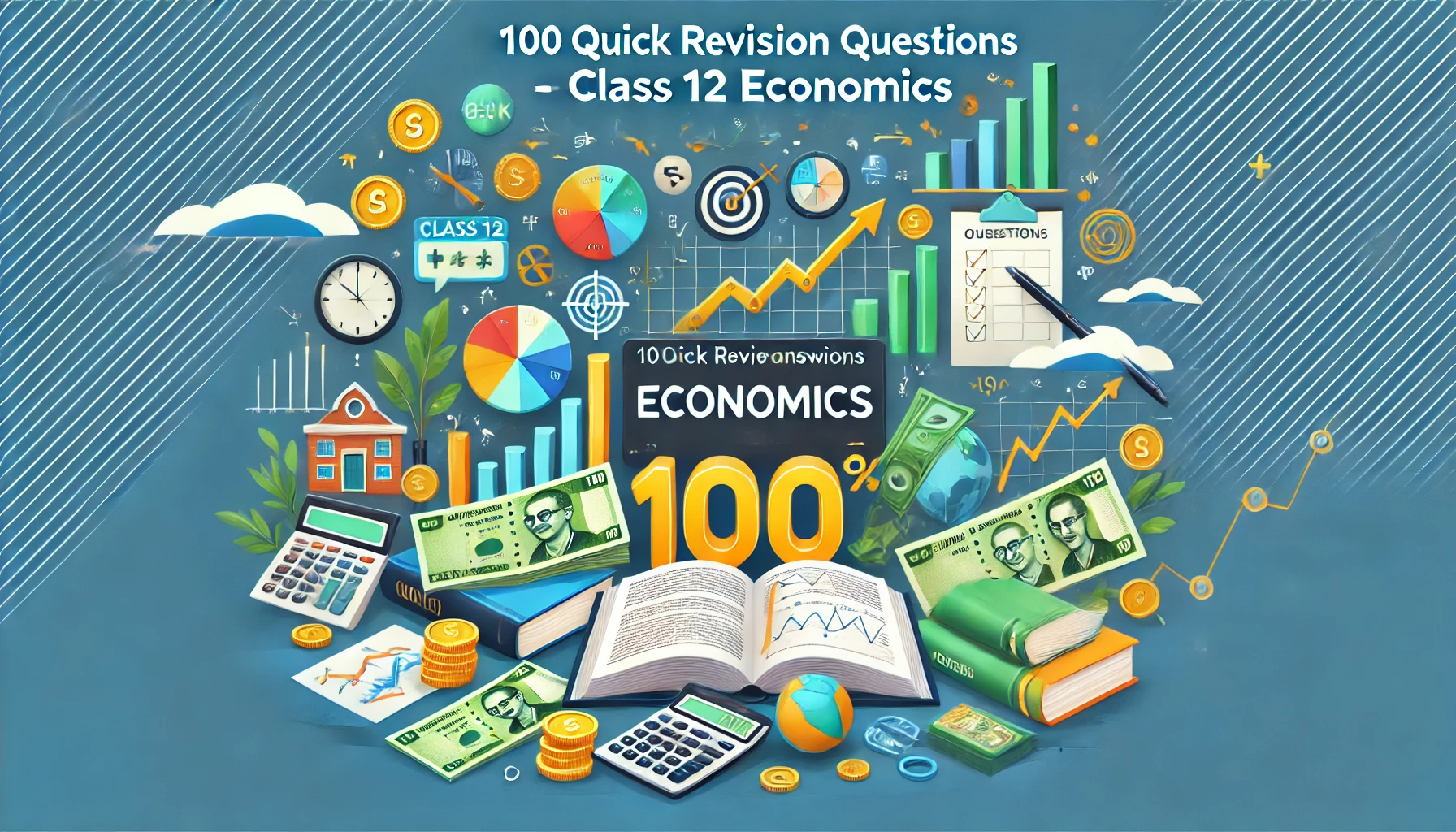 100 Quick Revision Questions and Answers for CBSE Class 12 Economics