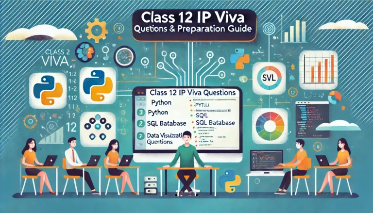 Class 12 IP Viva Questions and Practical Preparation Guide