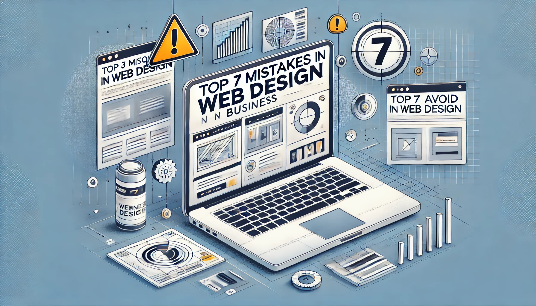 Top 7 Mistakes to Avoid When Designing a Business Website