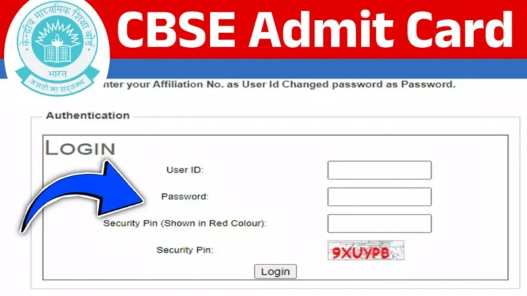 CBSE Admit Card 2025 for Class 10 and 12 – Download Hall Ticket @ cbse.gov.in