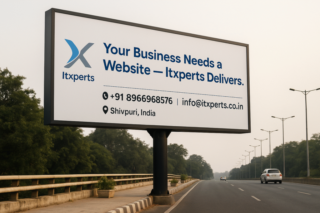 Your Business Needs a Website — Itxperts Delivers