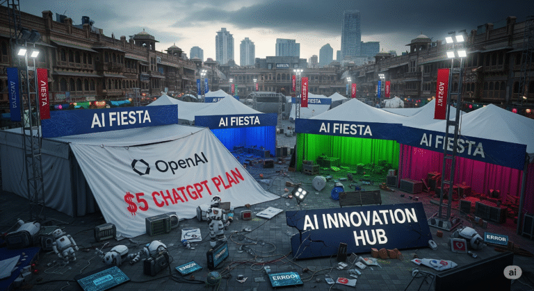 AI Fiesta Collapses Overnight: How OpenAI’s $5 ChatGPT Plan Shook India’s AI Market