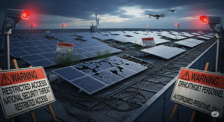 How your solar rooftop became a national security issue