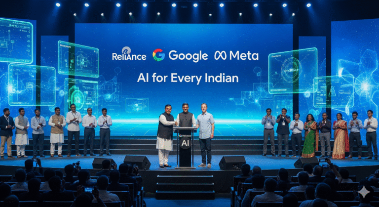 Reliance Launches AI Company with Google and Meta to Bring Artificial Intelligence to Every Indian