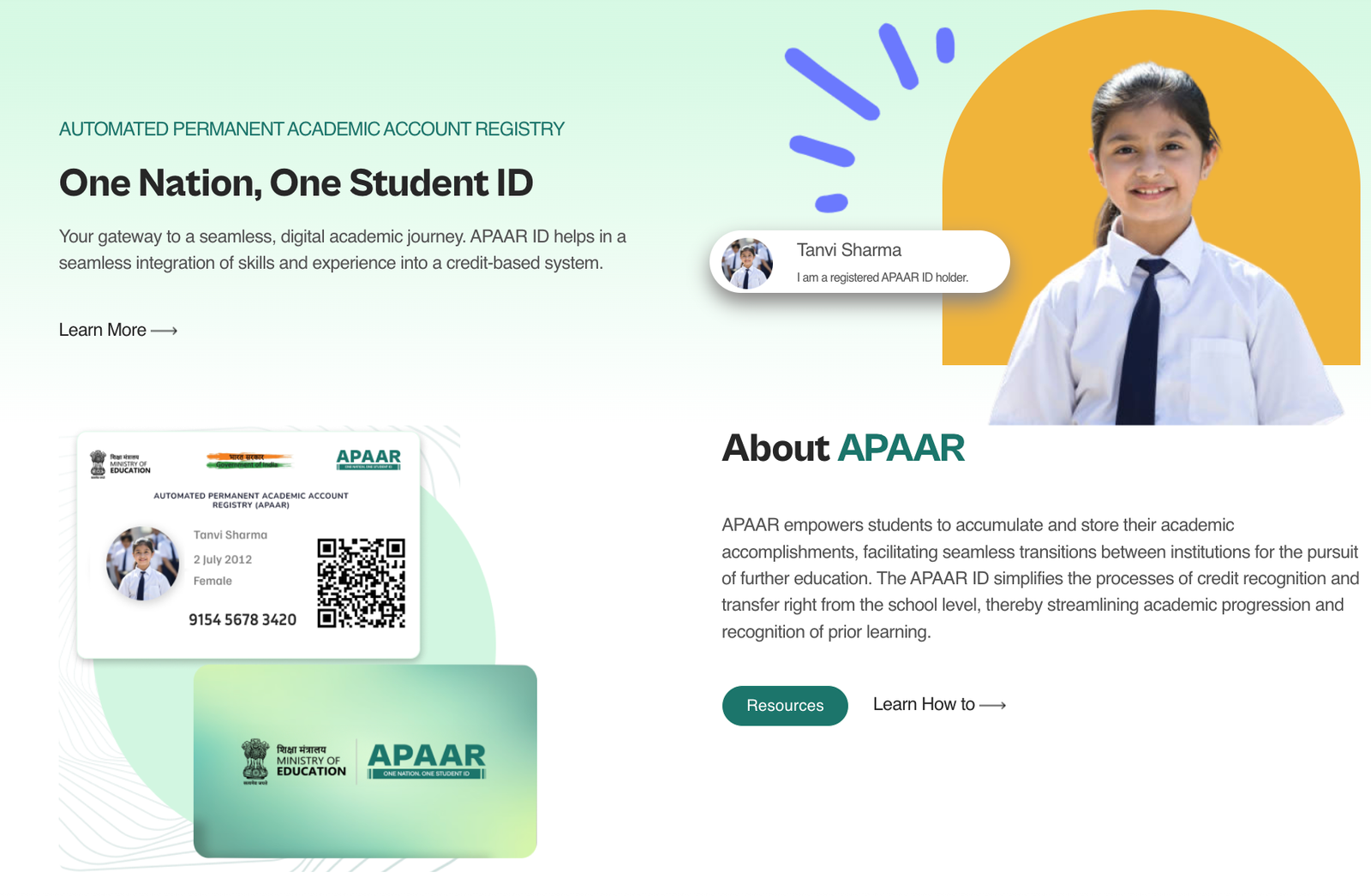 APAAR ID Creation Process