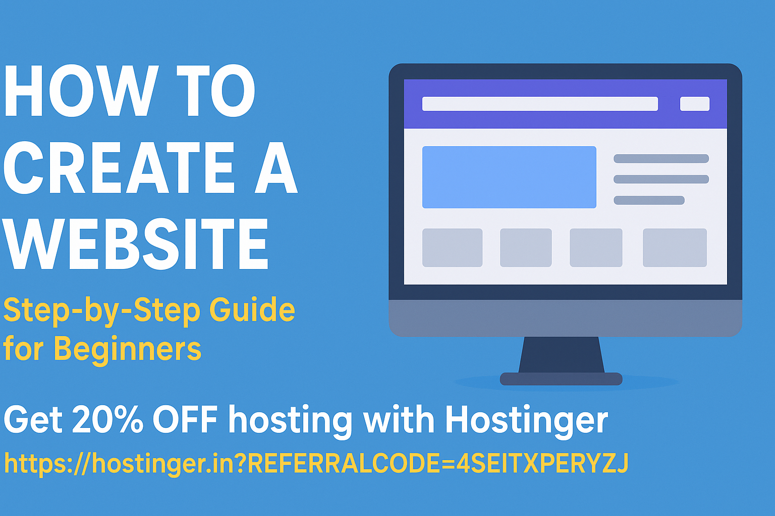 How to Create a Website in 2025