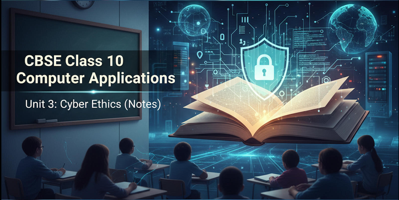 CBSE Class 10 Computer Applications – Unit 3: Cyber Ethics (Notes)