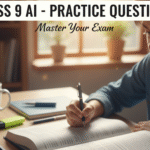 Artificial Intelligence Class 9, CBSE AI 417 questions, Class 9 AI Half Yearly Exam, Employability Skills Class 9 AI, Python questions for Class 9.