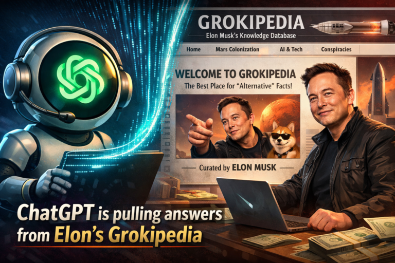 ChatGPT is pulling answers from Elon Musk’s Grokipedia