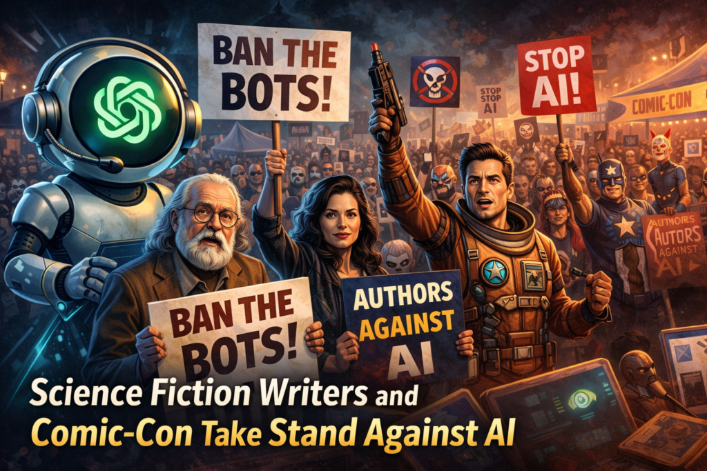 Science Fiction Writers and Comic-Con Take Stand Against AI