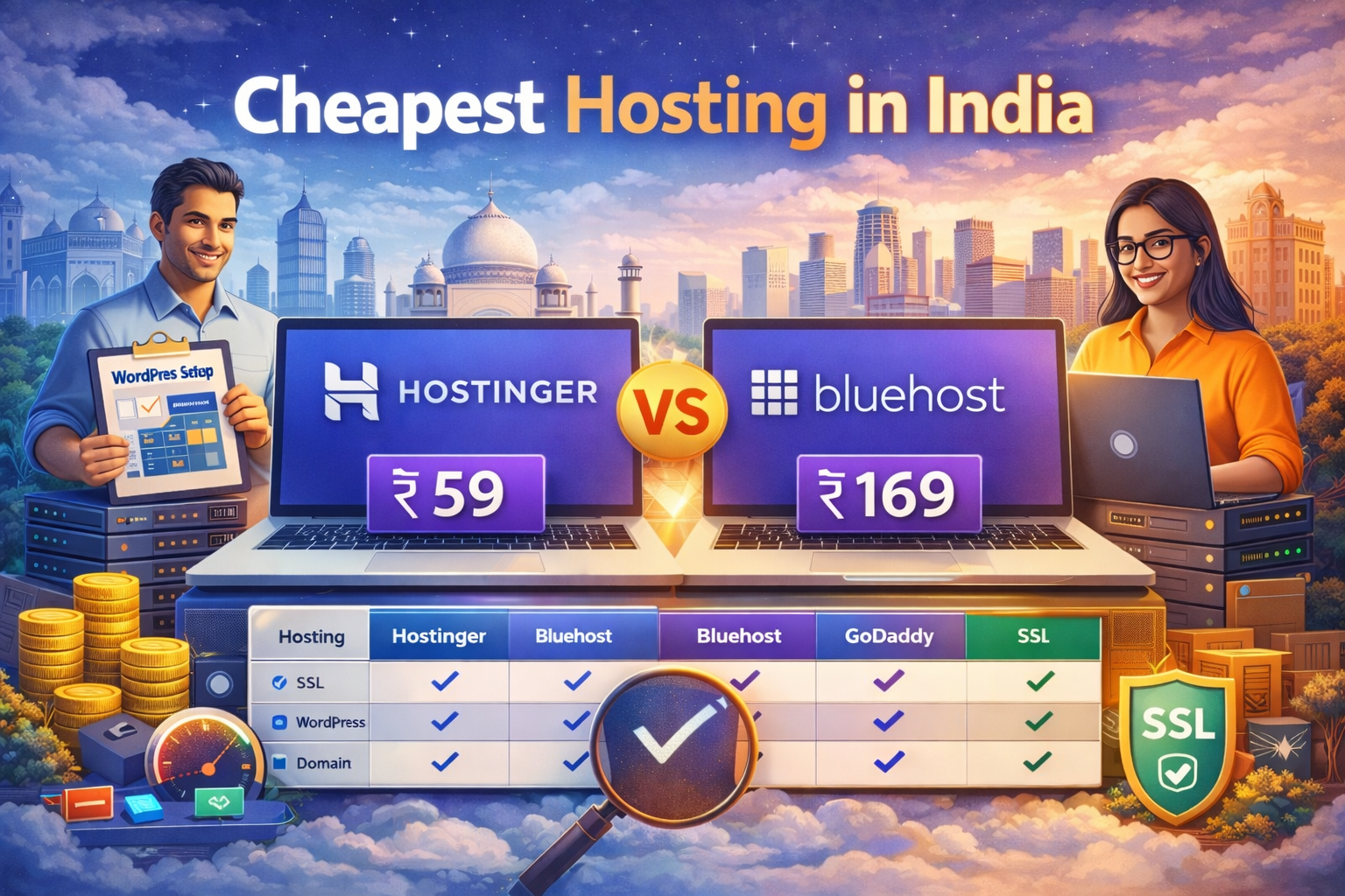 Cheapest hosting in India