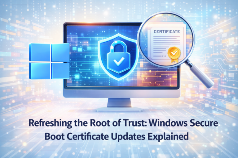 Windows Secure Boot Certificate Update 2026: Refreshing the Root of Trust Explained
