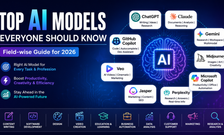 Top AI Models Everyone Should Know in 2026